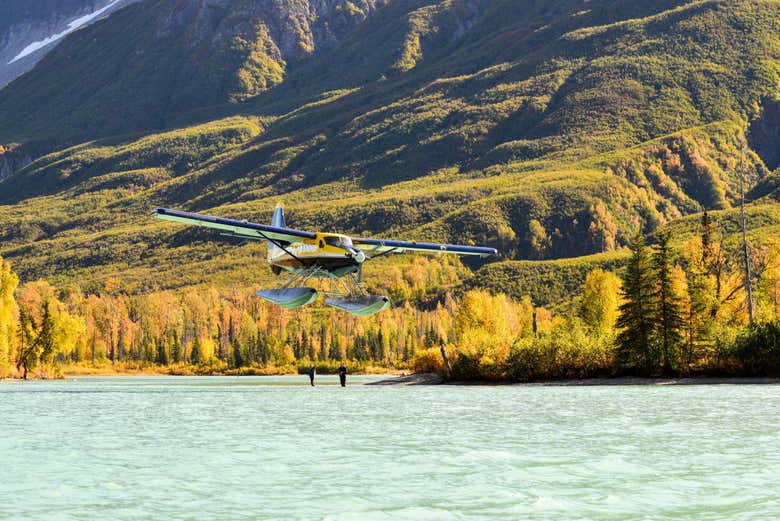 Get spectacular views from the plane
