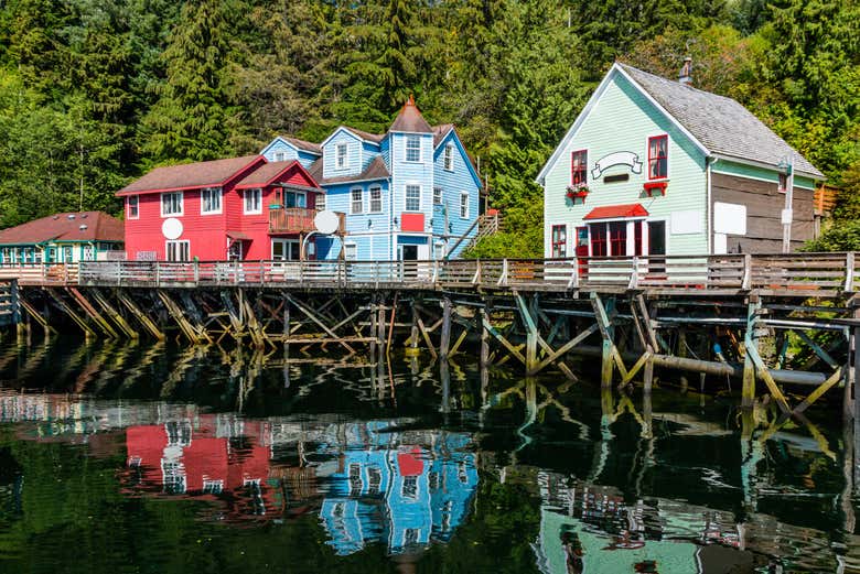 Creek Street, la calle más bonita de Ketchikan