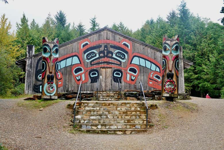 Visitaremos el Saxman Totem Park