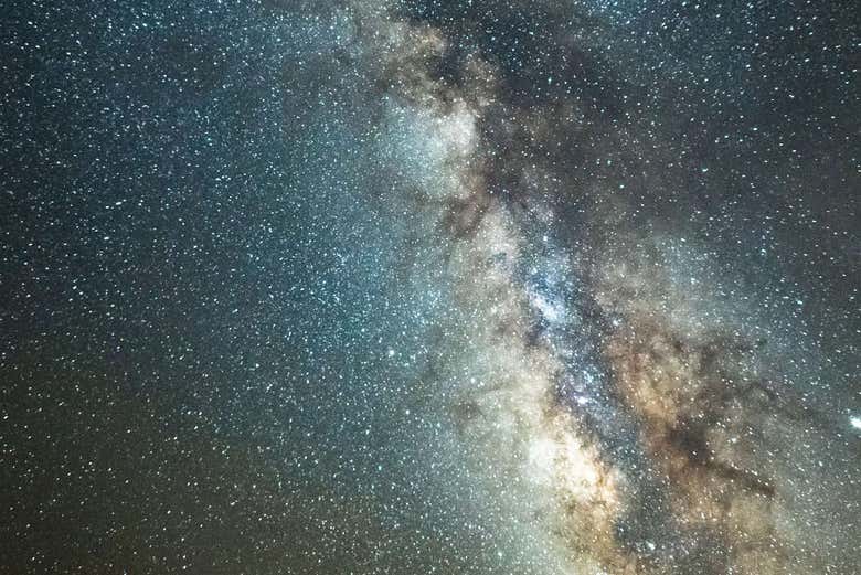 Disfrutando del cielo nocturno