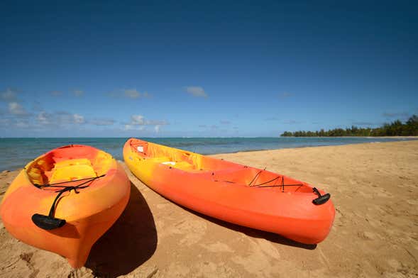 Noleggio di kayak alla Parguera