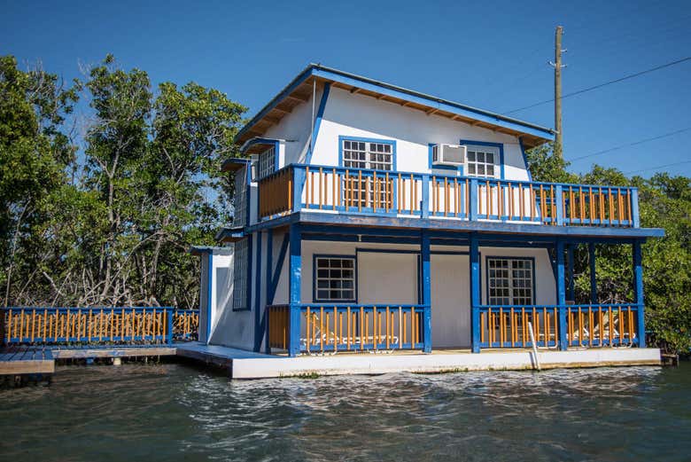 Casa flutuante de La Parguera