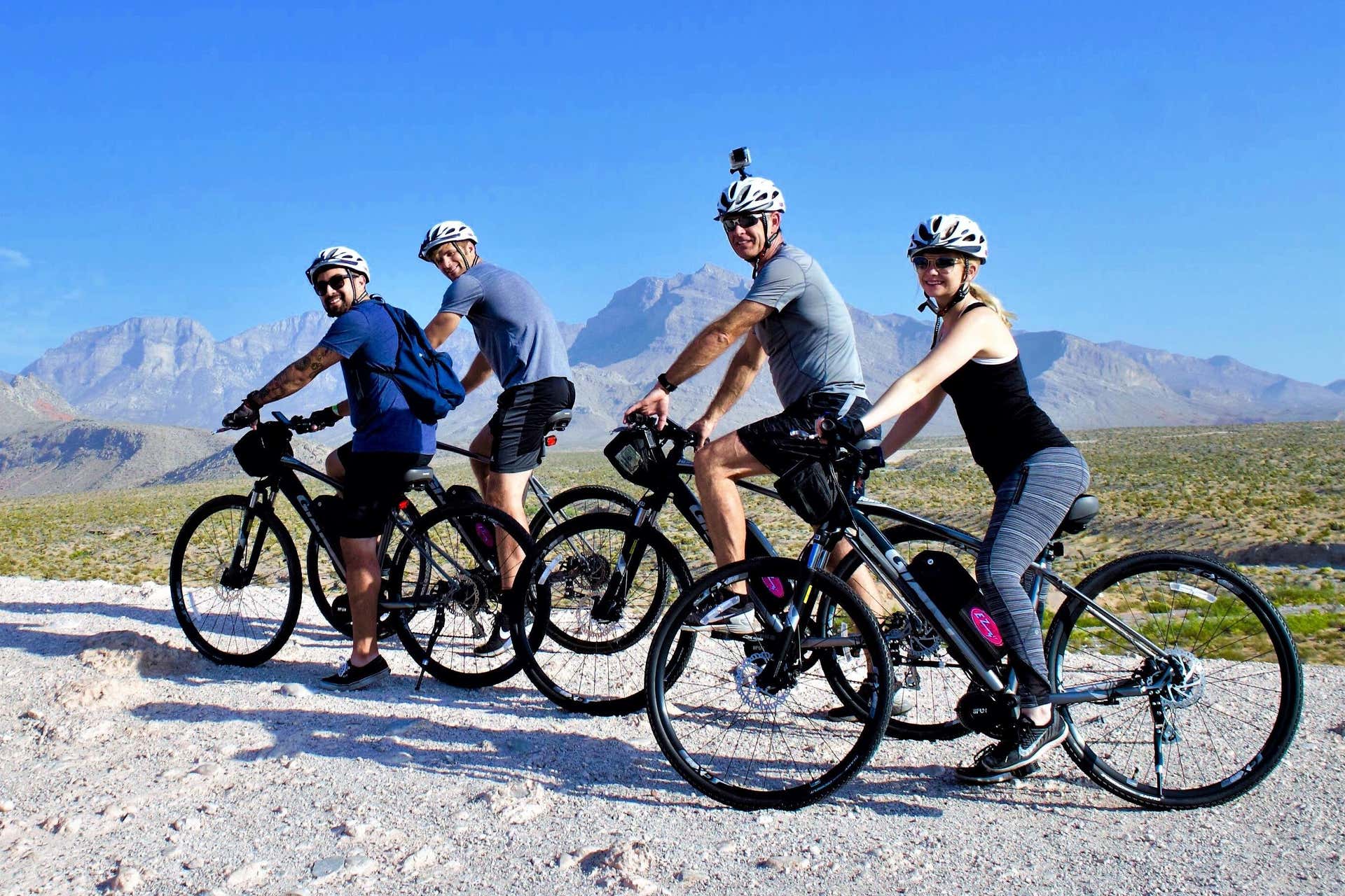 Balade à vélo électrique au canyon Red Rock