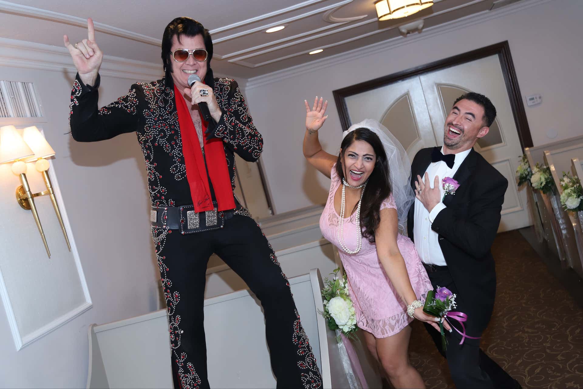 Boda Elvis en la Capilla Graceland, Las Vegas Disfruta Las Vegas