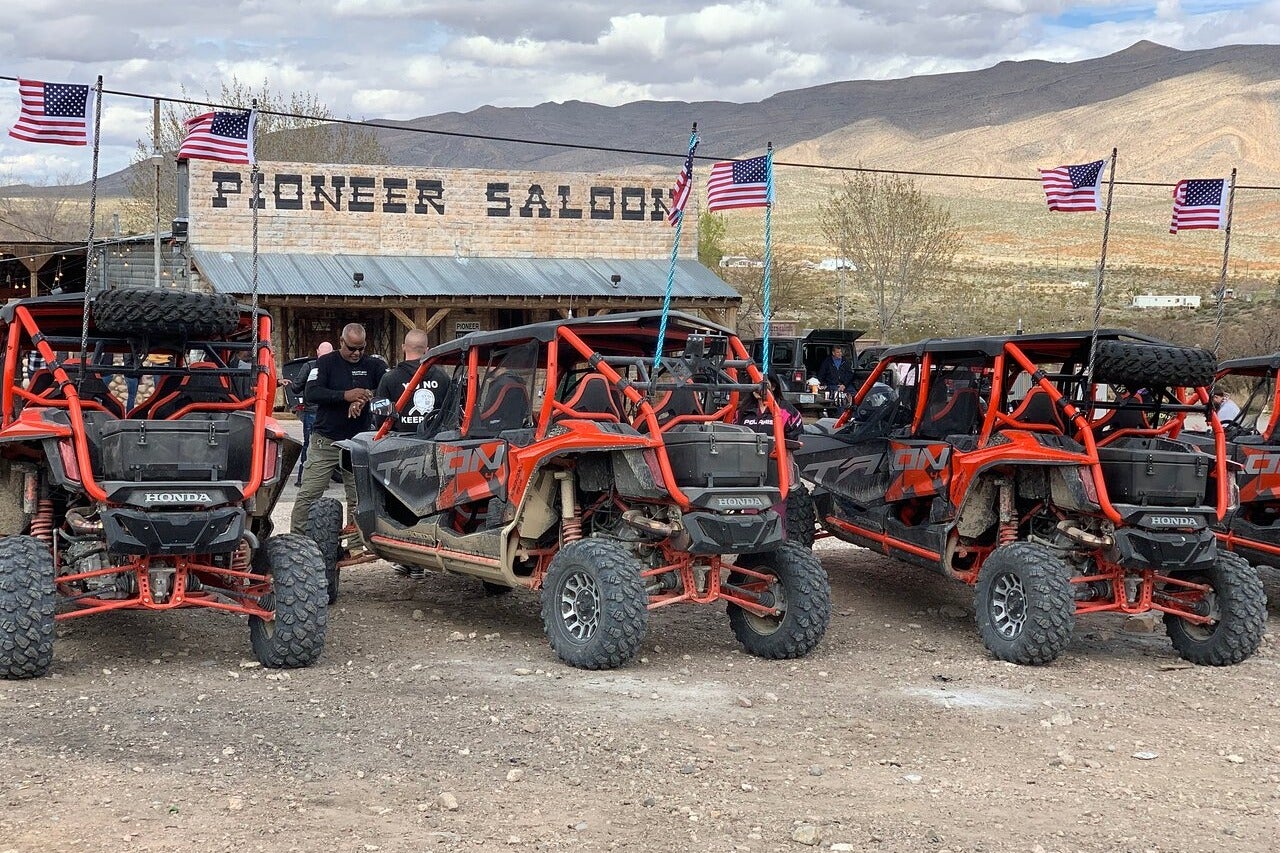Tour de buggy pelo deserto de Las Vegas + Práticas de tiro