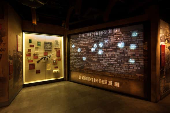 Entrada al Mob Museum