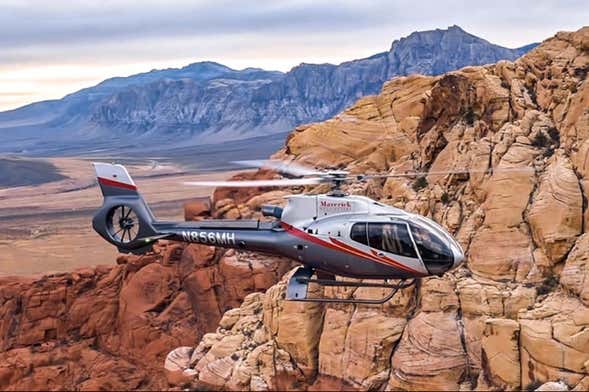 Excursión al Red Rock Canyon en helicóptero