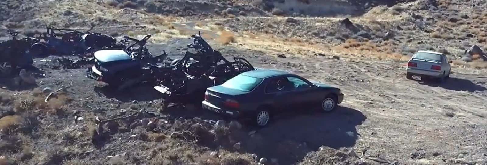 Disparar armas en Las Vegas