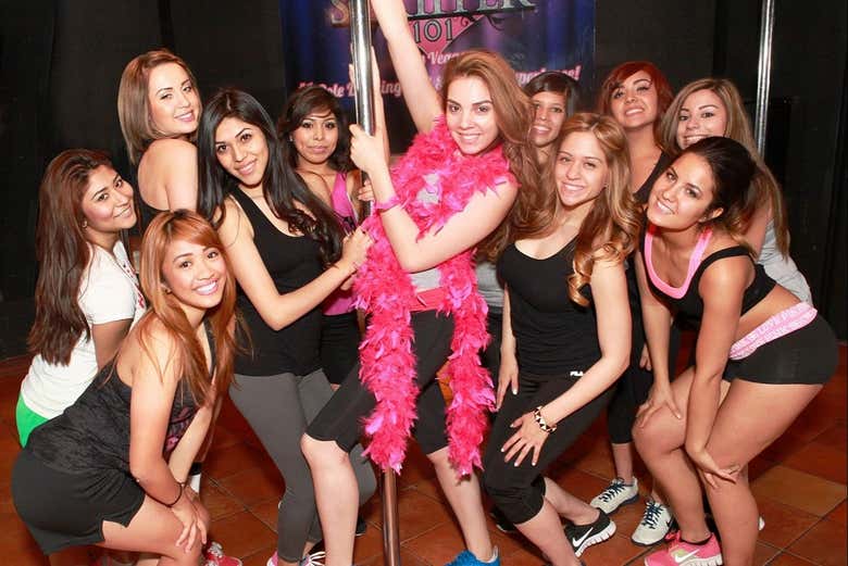 Disfrutando con amigas en Las Vegas