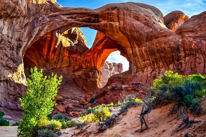Arche naturelle dans le Parc de Red Rock Canyon
