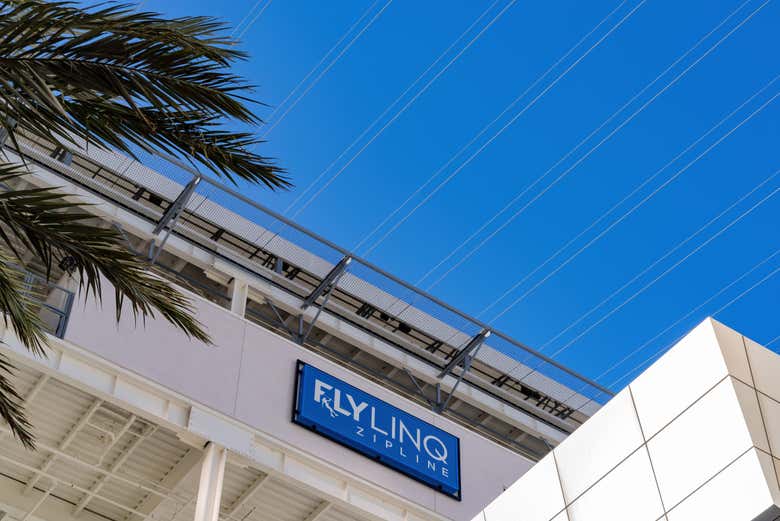 Ingresso della zip line Fly LINQ di Las Vegas
