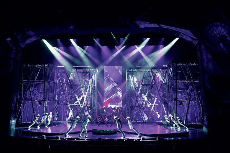 Impressive choreography