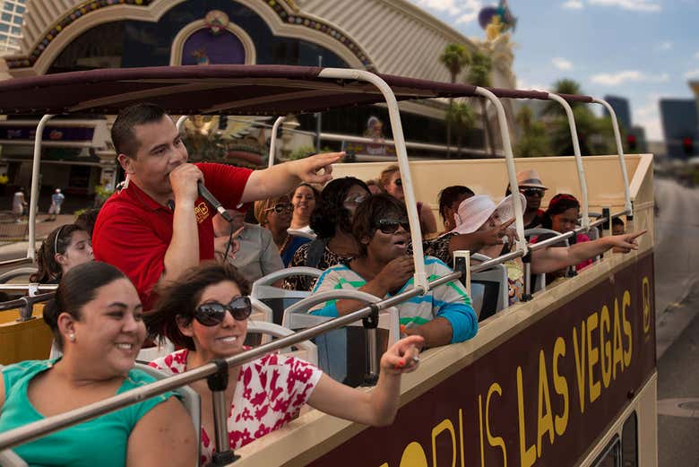 Visite de Las Vegas à bord du bus touristique