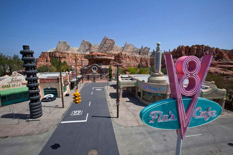Cars Land à Disneyland California