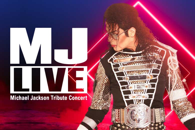 Cartel promocional de MJ Live, el musical de Michael Jackson