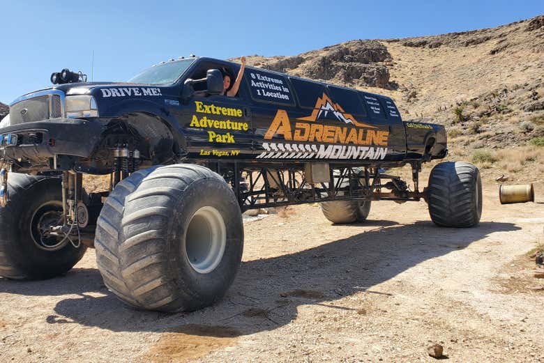 DRIVE A MONSTER TRUCK