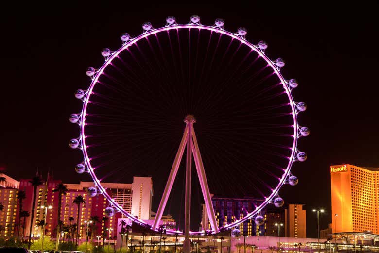 High Roller es una de las norias más grandes del mundo