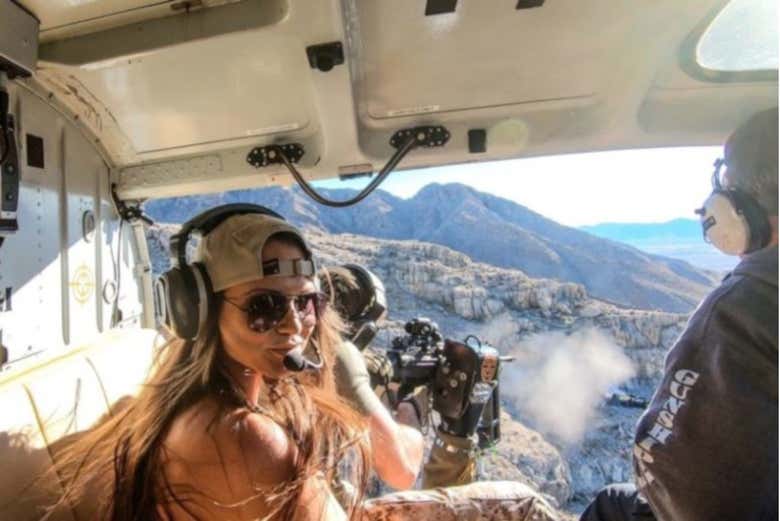 Shoot From a Helicopter in Las Vegas Book at