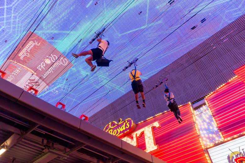 Sospesi nel cielo di Las Vegas