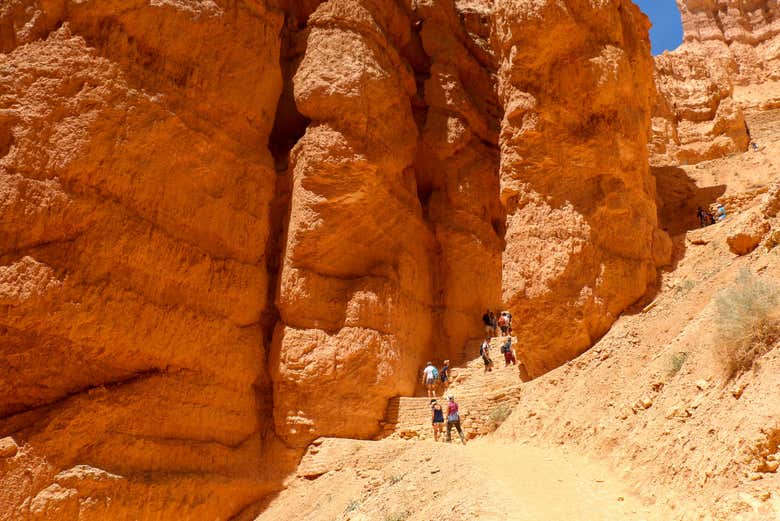 Formations in Bryce Canyon