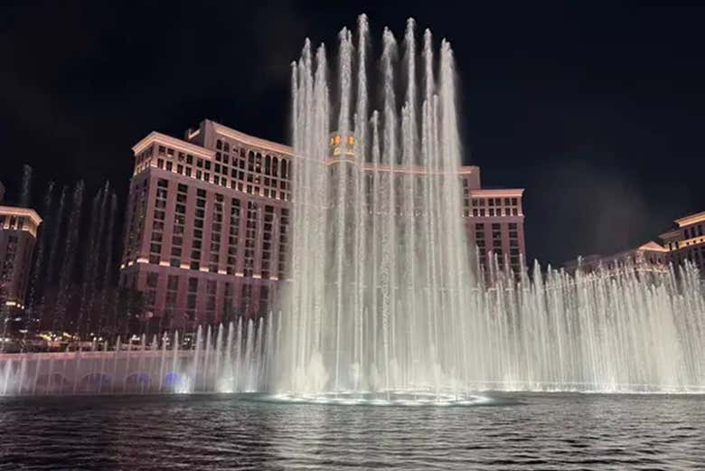 As impressionantes fontes do Bellagio