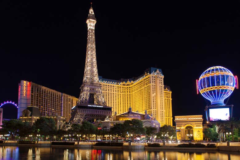 October 2023) Eiffel Tower Viewing Deck at Paris Las Vegas