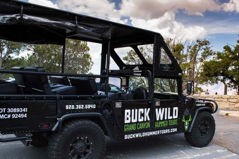 Tour de Hummer pelo Parque Nacional do Grand Canyon