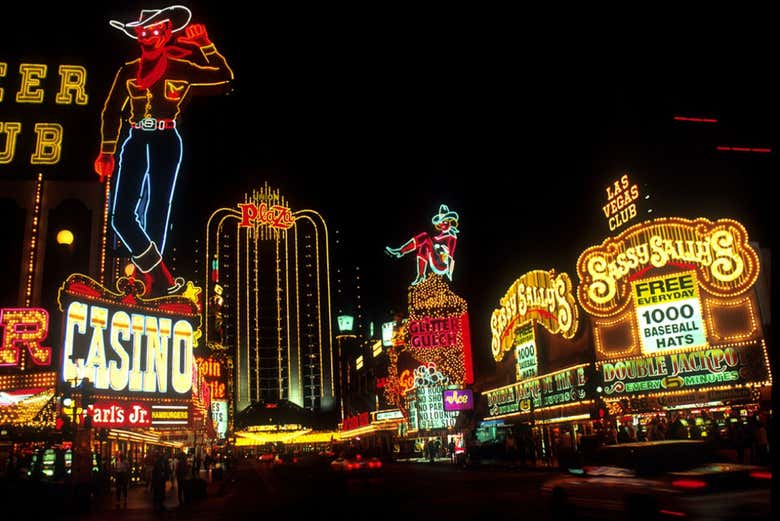 Encante-se com as luzes de Las Vegas