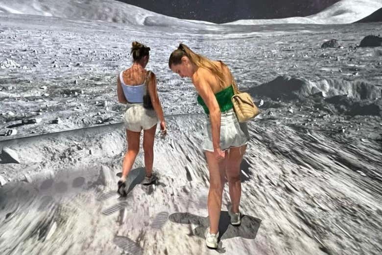 Walk on the moon!