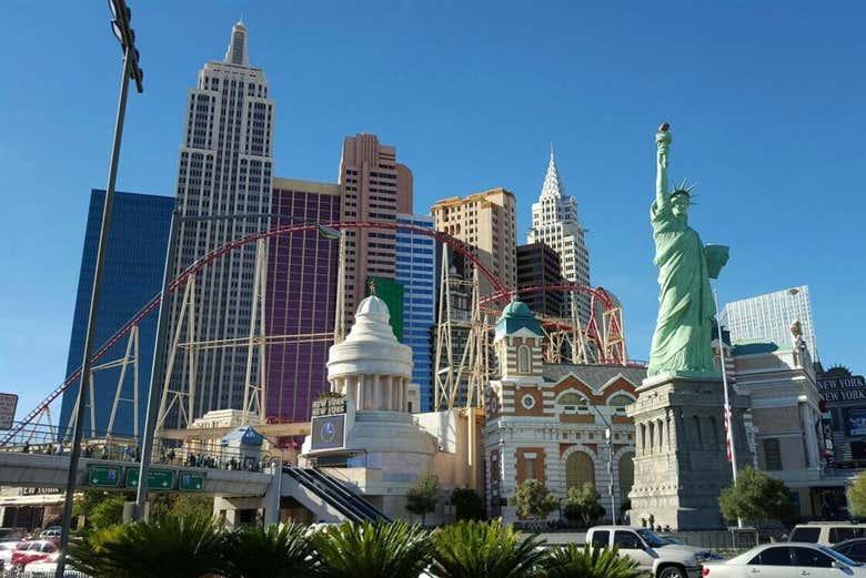Montad en una de las atracciones más famosas de Las Vegas