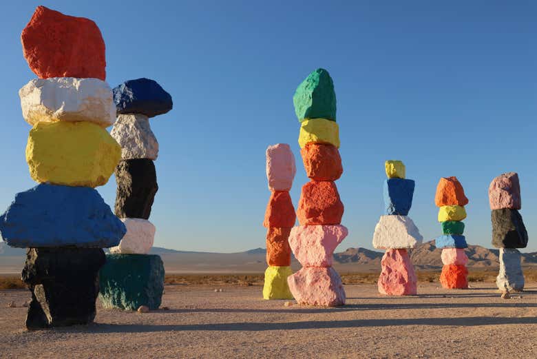 Œuvre des Seven Magic Mountains