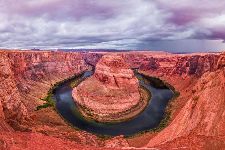 Panoramica della Horseshoe Bend