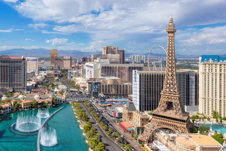 The Strip, a grande avenida de Las Vegas