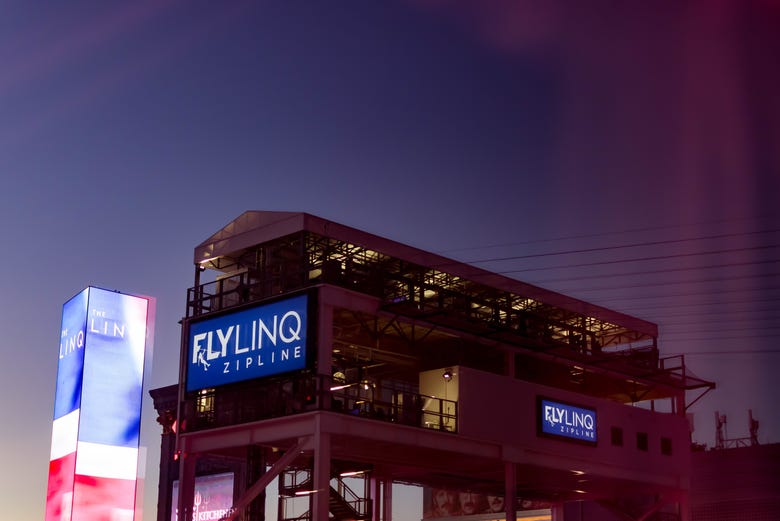 A Fly LINQ é uma das principais atrações de Las Vegas