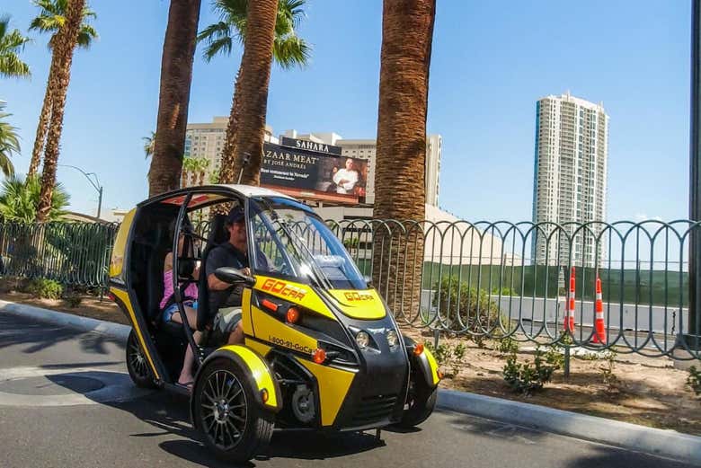 Uma das paradas durante o passeio