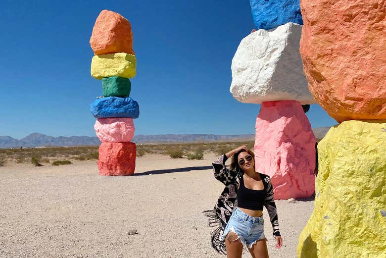 Sorprendeos con la altura de estas rocas monolíticas