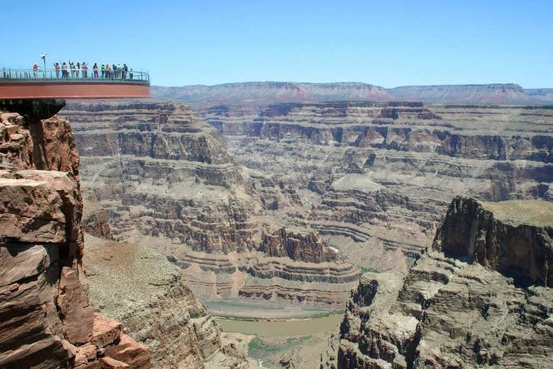 Skywalk, um mirante a 1.300 metros de altura