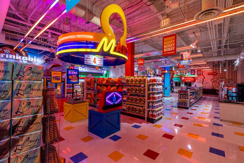 Il curioso supermercato immersivo di Las Vegas