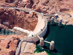 Presa Hoover desde el aire