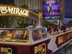 Tour nocturno en autobús turístico Las Vegas
