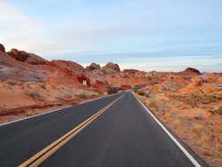 Valley of Fire, carretera a White Domes
