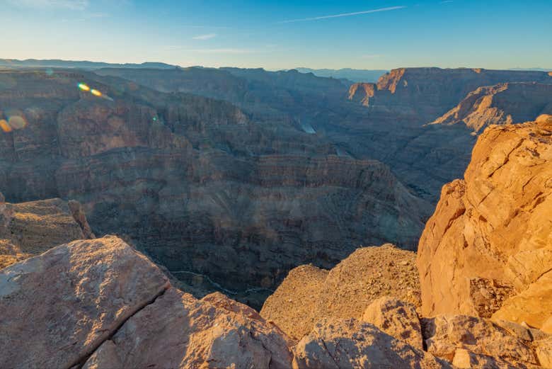 Vue imprenable sur le Grand Canyon
