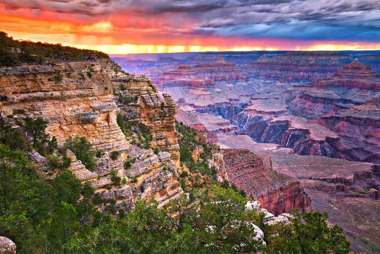 Paisajes del South Rim del Gran Cañón