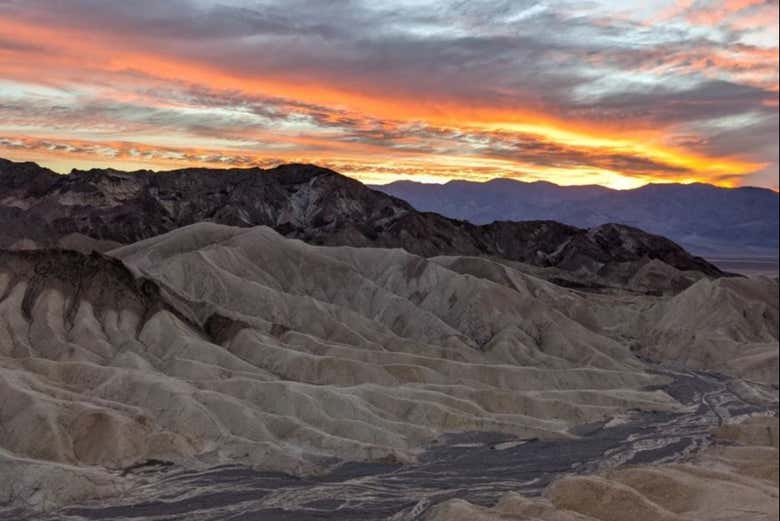 Vistas deslumbrantes em Zabriskie Point