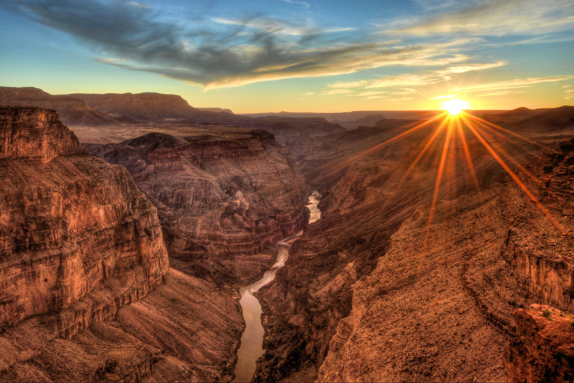 Excursão ao Grand Canyon ao entardecer