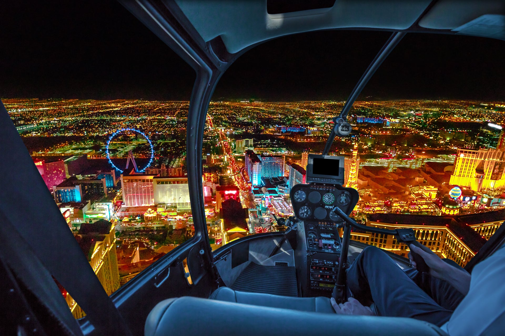 Vol en hélicoptère à Las Vegas