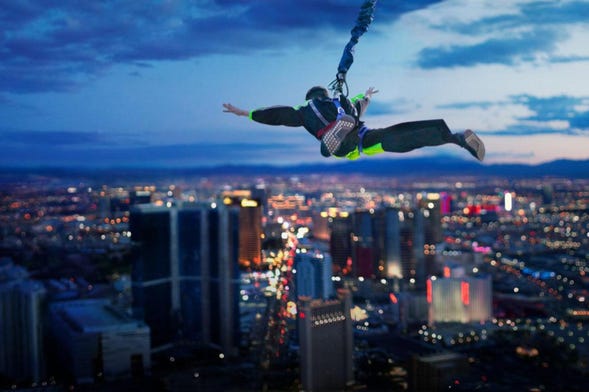 SkyJump at The Strat Tower in Las Vegas - Book at