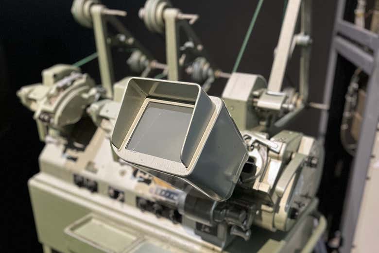 Examine antique film equipment on our classics tour