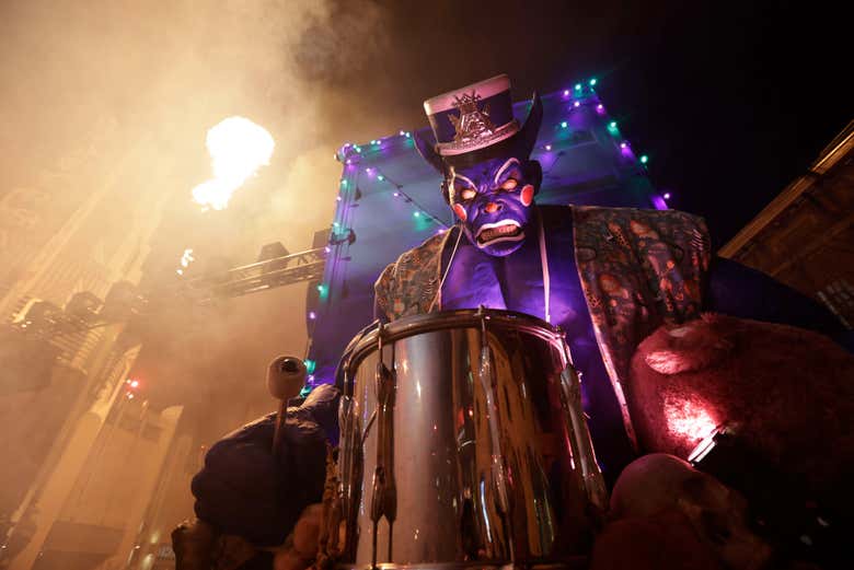 Uno de los tenebrosos rincones de Halloween Horror Nights