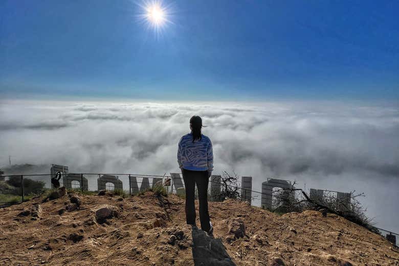 Disfrutando de las vistas